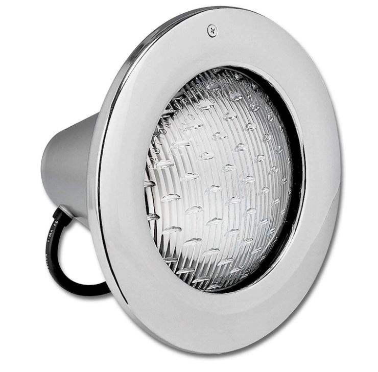 AstroLite™ Inground Pool Light with 50' Cord White Thermoplastic Rim 120V 500W